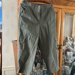 10 NWT Women’s Classic Element Green Capris Pant